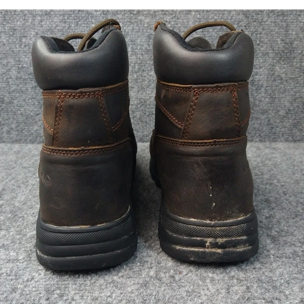 Wolverine Waterproof Work Boots Men 9M Brown Leather Oil Resistant W230063